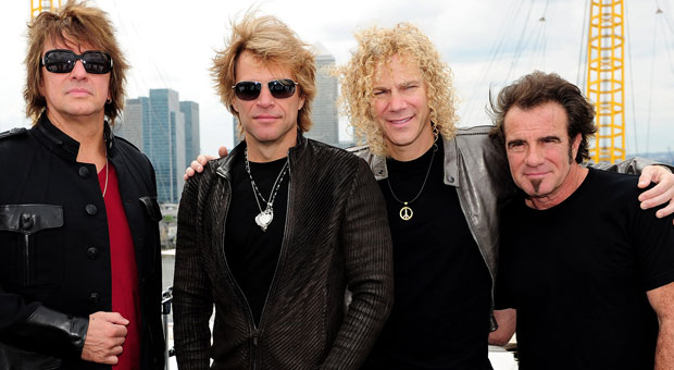 Os integrantes do Bon Jovi
