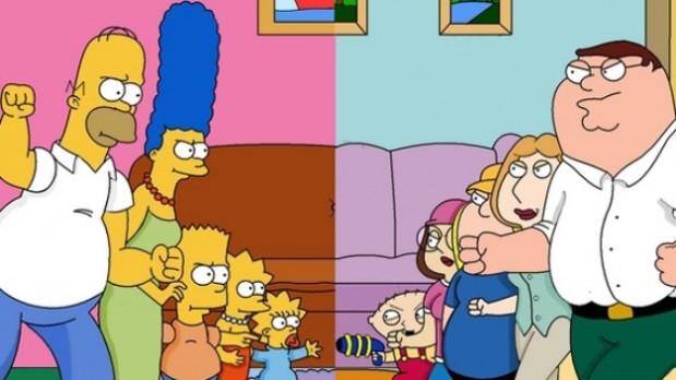 Os Simpsons e Family Guy