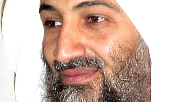 O terrorista Osama bin Laden, líder da Al Qaeda