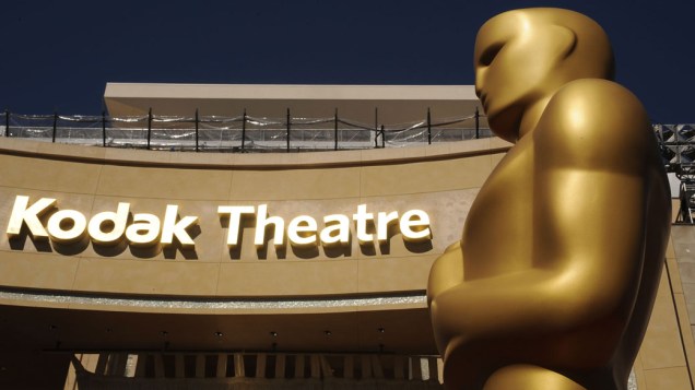 Visão geral da entrada do teatro Kodak, local onde acontece a tradicional entrega do Oscar