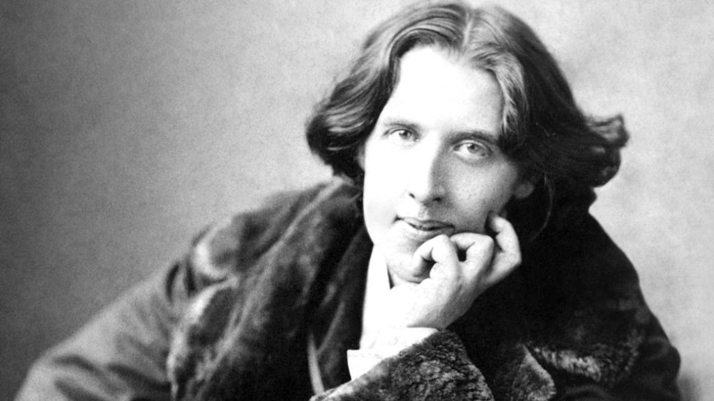 O escritor Oscar Wilde