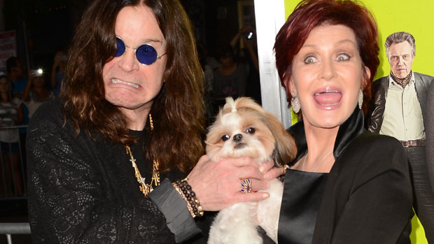 Ozzy Osbourne e a mulher Sharon