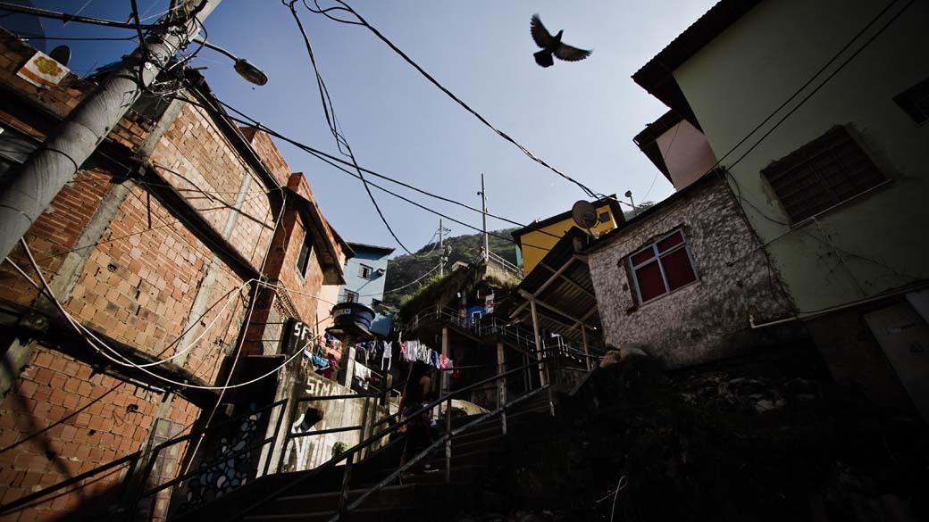 Favela Santa Marta, no Rio de Janeiro