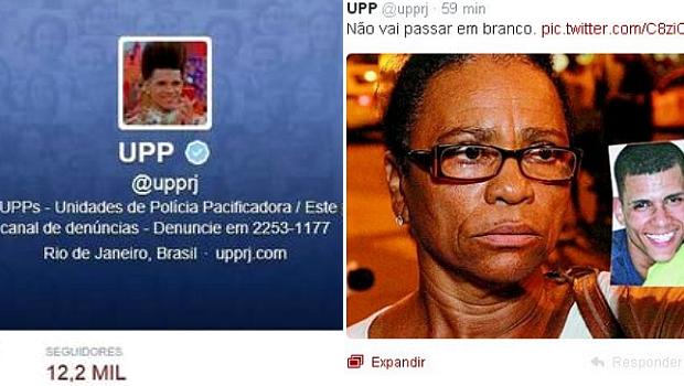 Página da UPP no Twitter foi invadido por hackers
