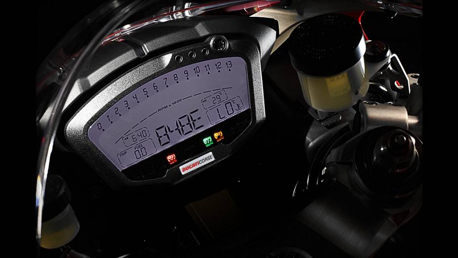 Painel da Ducati 848 EVO