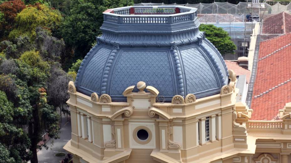 Restauração do Palácio Guanabara: recuperação do telhado concluída