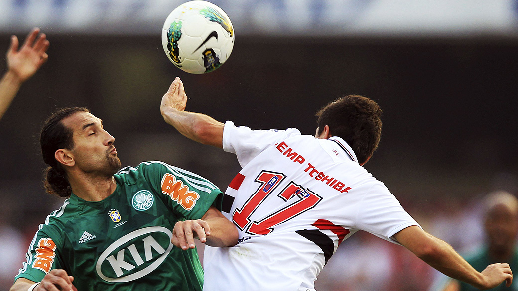 O São Paulo venceu o Palmeiras por 3 a 0 no Morumbi