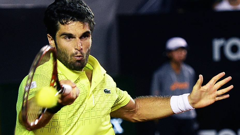 Pablo Andujar durante o Rio Open