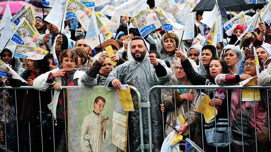 Papa Francisco celebra missa nessa quarta-feira (24) na Basílica de Aparecida