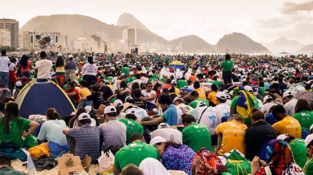 Último dia da Jornada Mundial da Juventude, no Rio de Janeiro