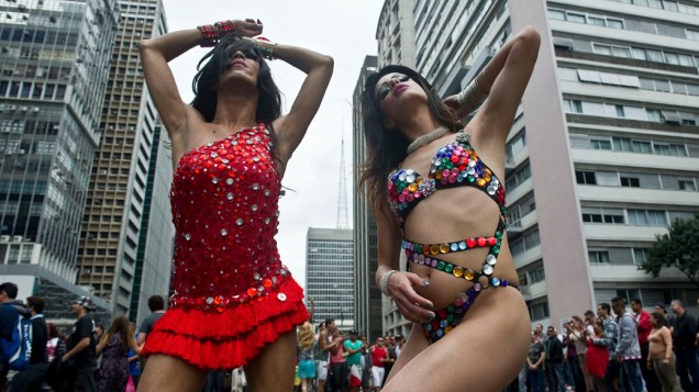 A 17ª edição da Parada Gay, na Avenida Paulista