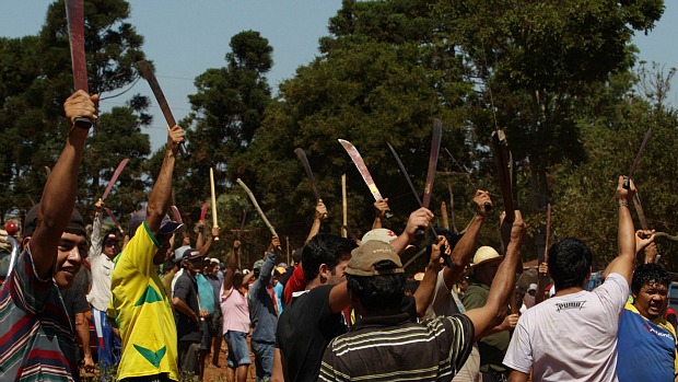 Sem-terras na região de Ñacunday, Paraguai: “Não temos medo de guerra”