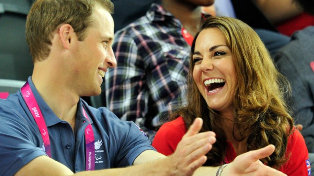 Príncipe William e Kate Middleton na Paralimpíada de Londres, em 30/08/2012