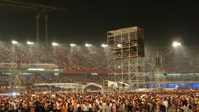 Público no Estádio do Morumbi para o show de Paul McCartney, São Paulo/SP – 21/11/2010