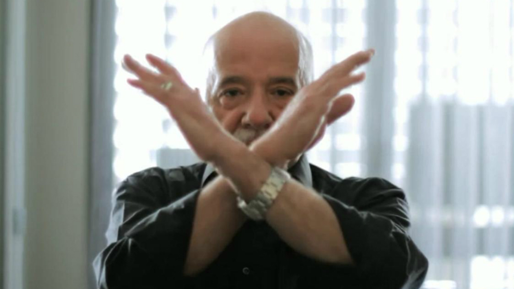 Paulo Coelho na campanha 'Eu sou nós', que exibirá mensagens dos brasileiros durante a Rio+20