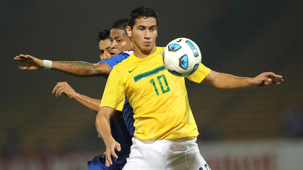 Paulo Henrique Ganso: jogador do Santos participou dos três jogos do Brasil na Copa América