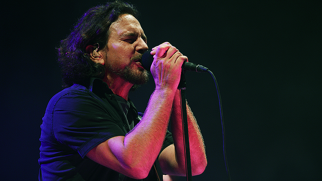 Pearl Jam encerra o festival Lollapalooza, em São Paulo