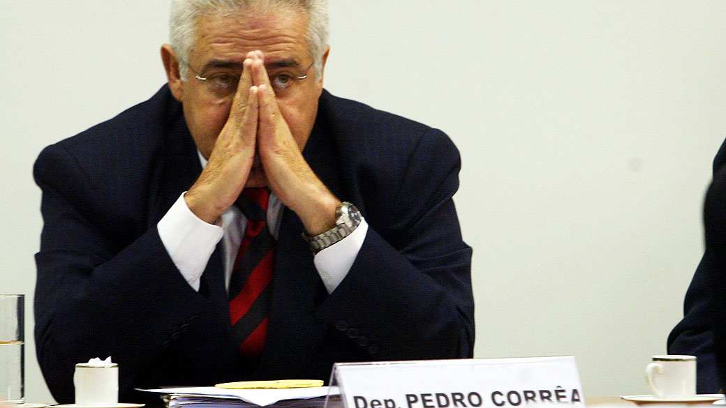 Pedro Corrêa, condenado no julgamento do mensalão