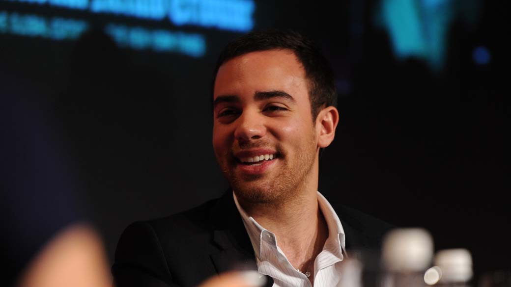 Pedro Lourenço durante conferência em 2011, em São Paulo
