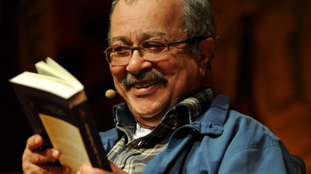 O Escritor, jornalista e membro da Academia Brasileira de Letras, Joao Ubaldo Ribeiro, durante 9ª Festa Literária Internacional de Paraty, em 2011