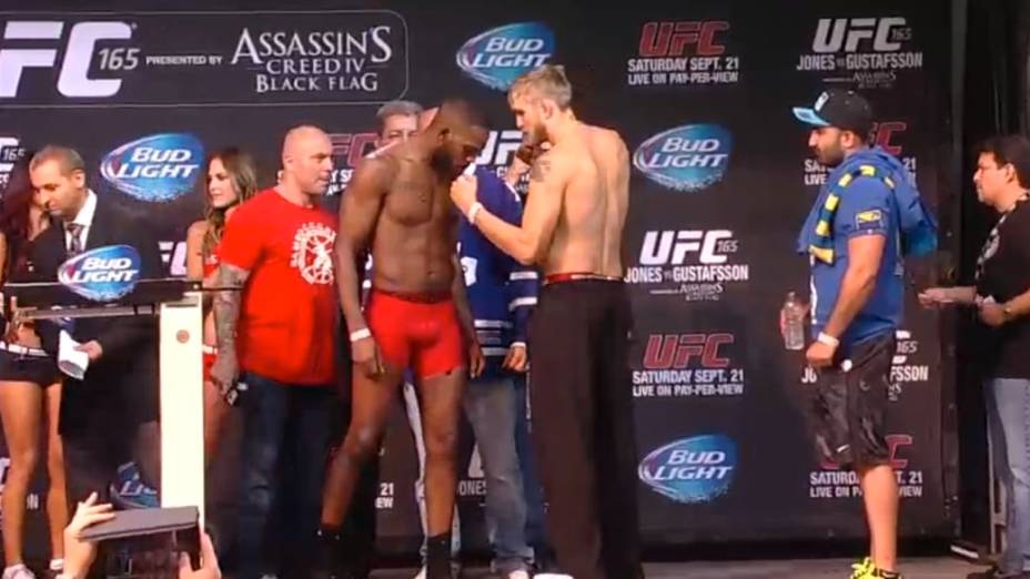 Pesagem do UFC 165, em Toronto: Jon Jones x Alexander Gustafsson