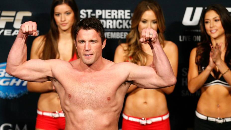 A pesagem do UFC 167: Chael Sonnen