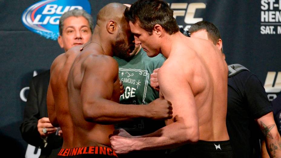 A pesagem do UFC 167: Rashad Evans x Chael Sonnen