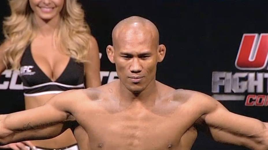 A pesagem do UFC em Belo Horizonte: Ronaldo Jacaré