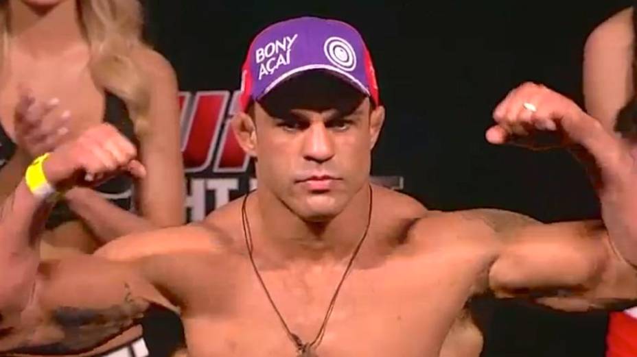 Pesagem do UFC em Goiânia: Vitor Belfort