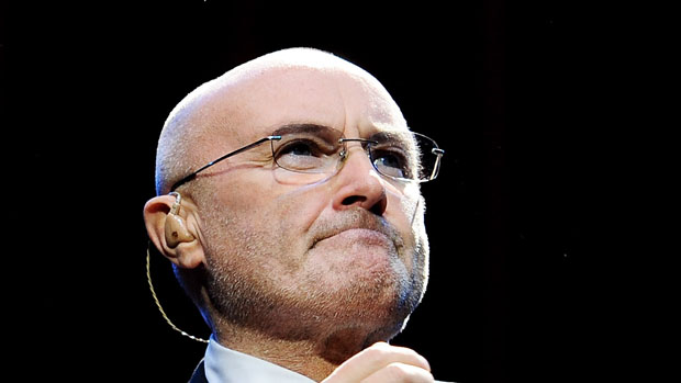 O cantor Phil Collins: aposentadoria aos 60 anos