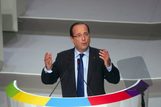 François Hollande discursa em encontro de países francófonos em Kinshasa no dia 13 de outubro