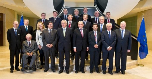 Ministros das Finanças do Eurogrupo