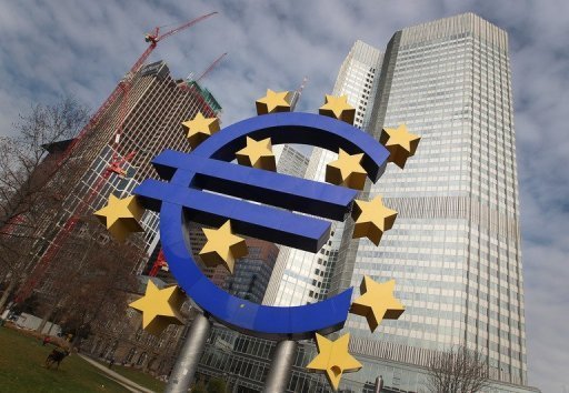 Sede do Banco Central Europeu em Frankfurt, Alemanha