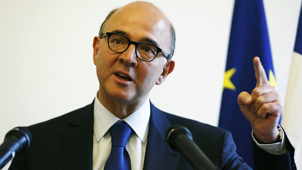 Pierre Moscovici, ministro das Finanças da França