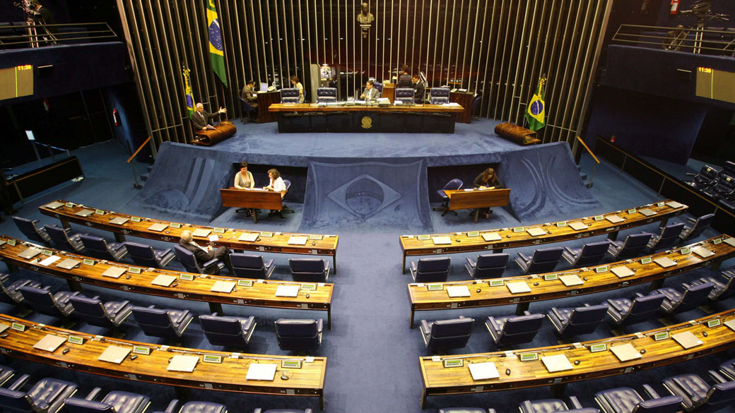 Plenário do Senado Federal em Brasília