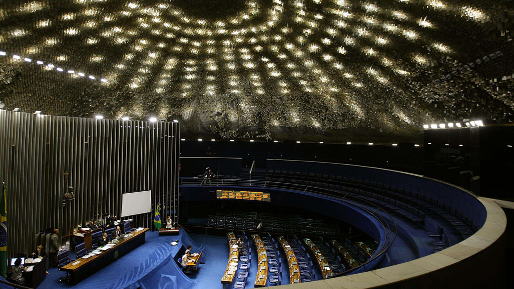 Plenário do Senado Federal em Brasília