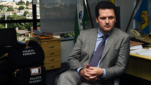 Igor Romário de Paula, chefe da Delegacia de Combate ao Crime Organizado de Curitiba