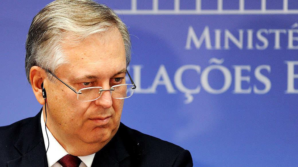 Ministro das Relações Exteriores brasileiro Luiz Alberto Figueiredo