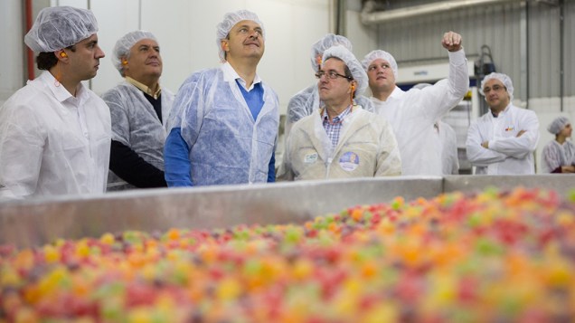 Na manhã desta terça-feira(22), o candidato à Presidência da República, Eduardo Campos, visitou a fábrica da Dori Alimentos, na cidade de Marília, interior de São Paulo