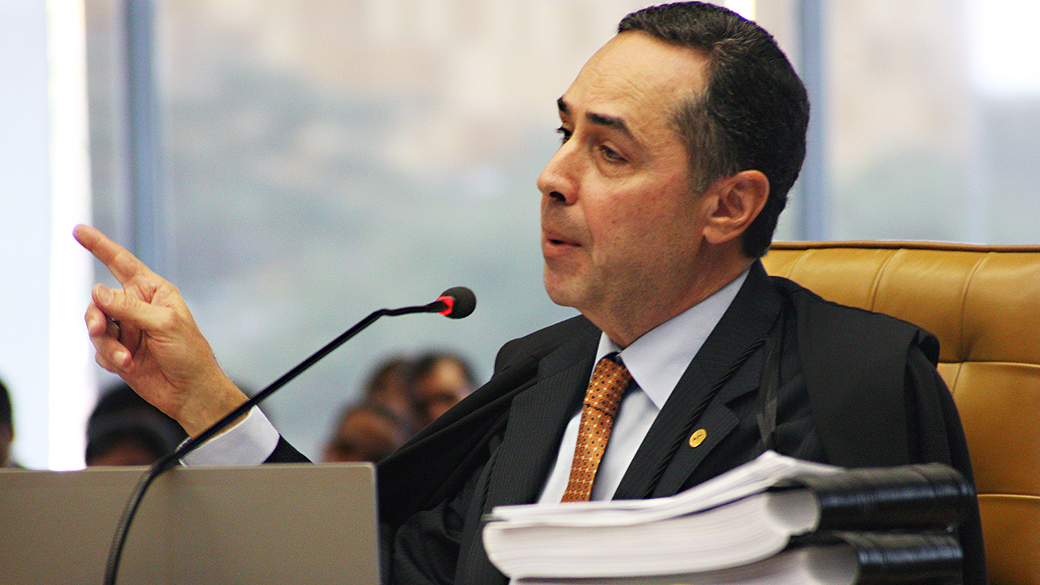 O ministro do Supremo Tribunal Federal (STF) e relator do processo do mensalão, Luís Roberto Barroso