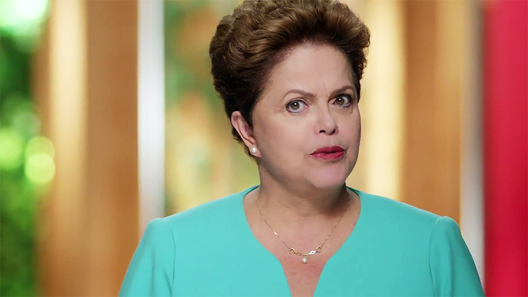 A candidata do PT à Presidência da República, Dilma Rousseff