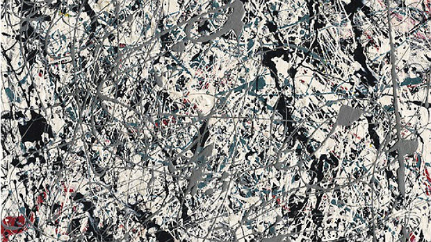A tela Number 19, 1948, de Jackson Pollock