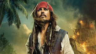 Poster do quarto filme da franquia Piratas do Caribe