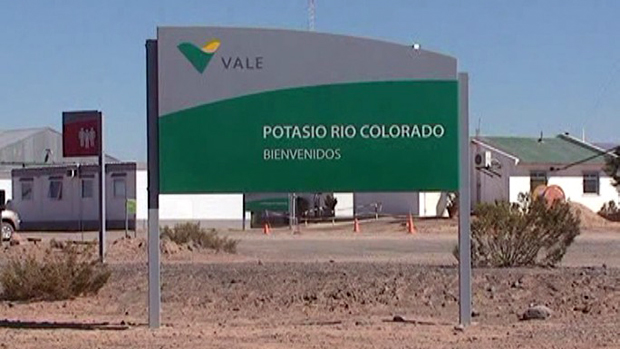 Potássio Rio Colorado, da mineradora Vale, na Argentina
