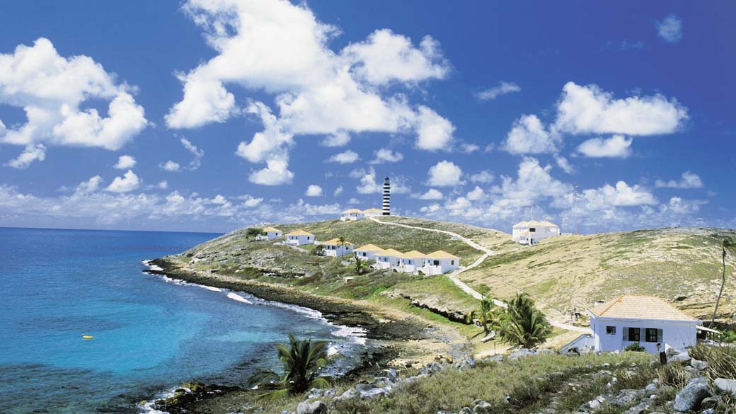 Ilha de Santa Bárbara, no Arquipélago de Abrolhos.