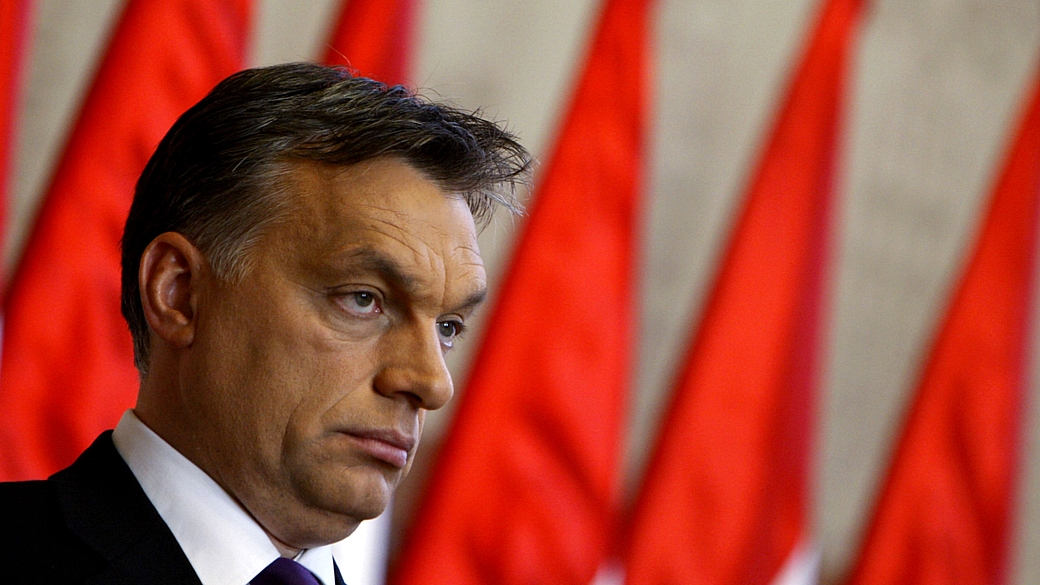o premiê húngaro Viktor Orban