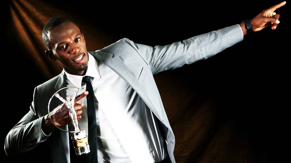 O velocista jamaicano Usain Bolt ganhou o prêmio Laureus de atleta masculino do ano pela terceira vez, nesta segunda-feira. Bolt, que não compareceu ao evento realizado no Theatro Municipal do Rio de Janeiro