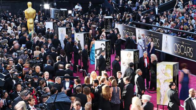 Chegada das estrelas no tapete vermelho para o Oscar 2013