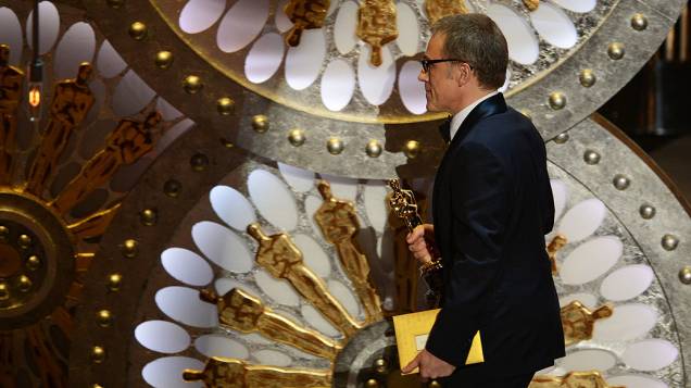 Christoph Waltz vence o Oscar de melhor ator coadjuvante 2013