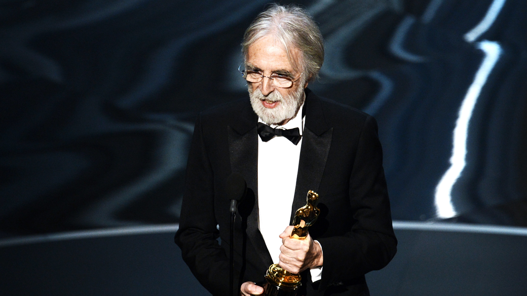 Michael Haneke Recebe Oscar por 'Amour' como Melhor Filme Estrangeiro